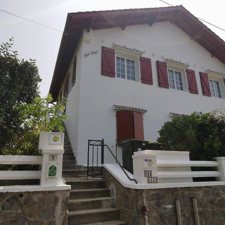 Chambres D'Hotes "Hor Dago" Pres De La Gare D'Hendaye Avec Le Petit-Dejeuner Εξωτερικό φωτογραφία