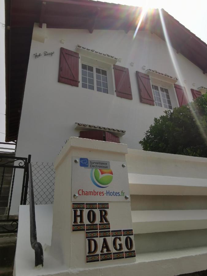 Chambres D'Hotes "Hor Dago" Pres De La Gare D'Hendaye Avec Le Petit-Dejeuner Εξωτερικό φωτογραφία