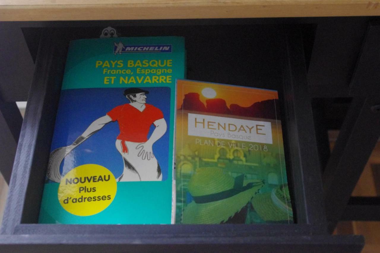 Chambres D'Hotes "Hor Dago" Pres De La Gare D'Hendaye Avec Le Petit-Dejeuner Εξωτερικό φωτογραφία